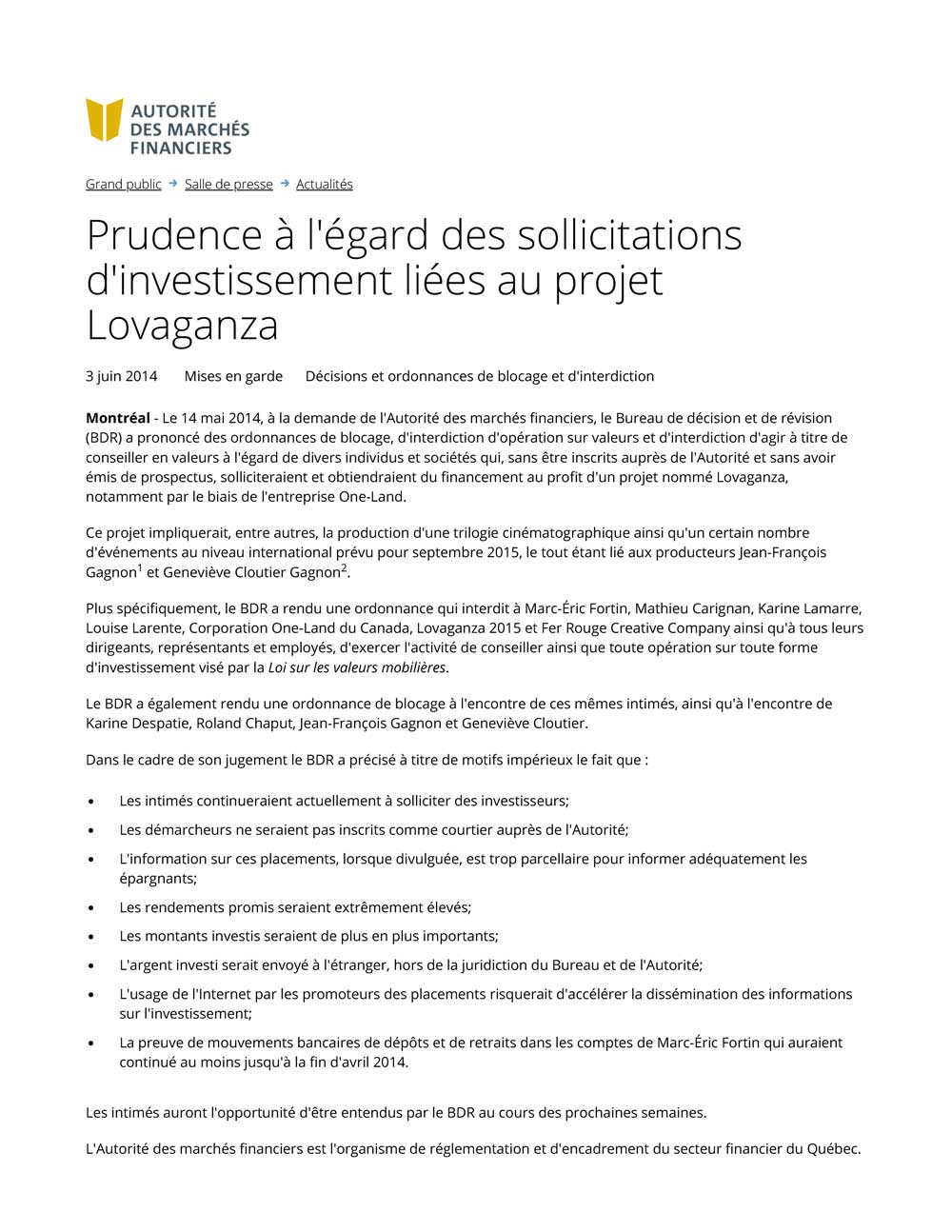 2014-06-03-prudence-a-l-egard-des-sollicitations-d-investissement-liees-au-projet-Lovaganza-AMF