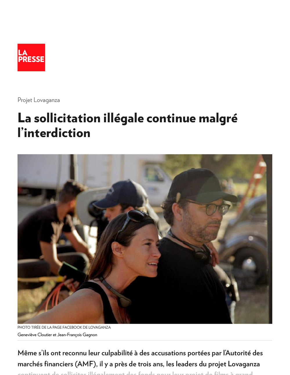 Projet-Lovaganza__La-sollicitation-illégale-continue-malgré-l’interdiction.-Isabelle-Ducas-La-Presse