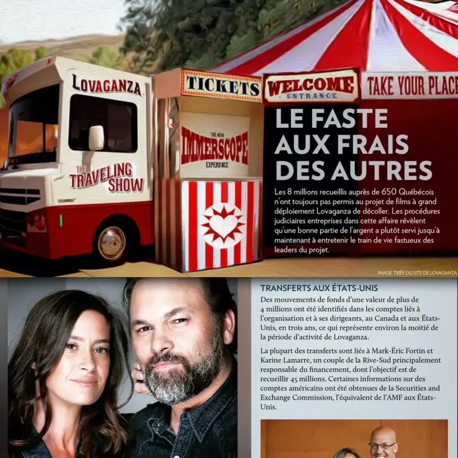 00-Poster-La-Presse+-24-octobre-2016-lovaganza-scandal.com-Karine-Lamarre-Marc-eric-fortin-Genevieve-JF-Jean-Francois-Gagnon